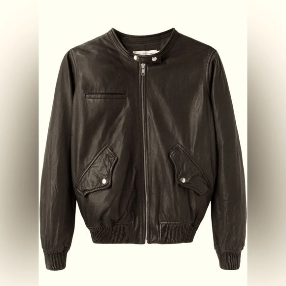 ISABEL MARANT ÉTOILE Calista Leather Jacket. Size‎ 36 - Picture 1 of 8